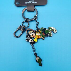 Loungefly A Goofy Movie Goofy Fishing Dangling Keychain Charm NEW